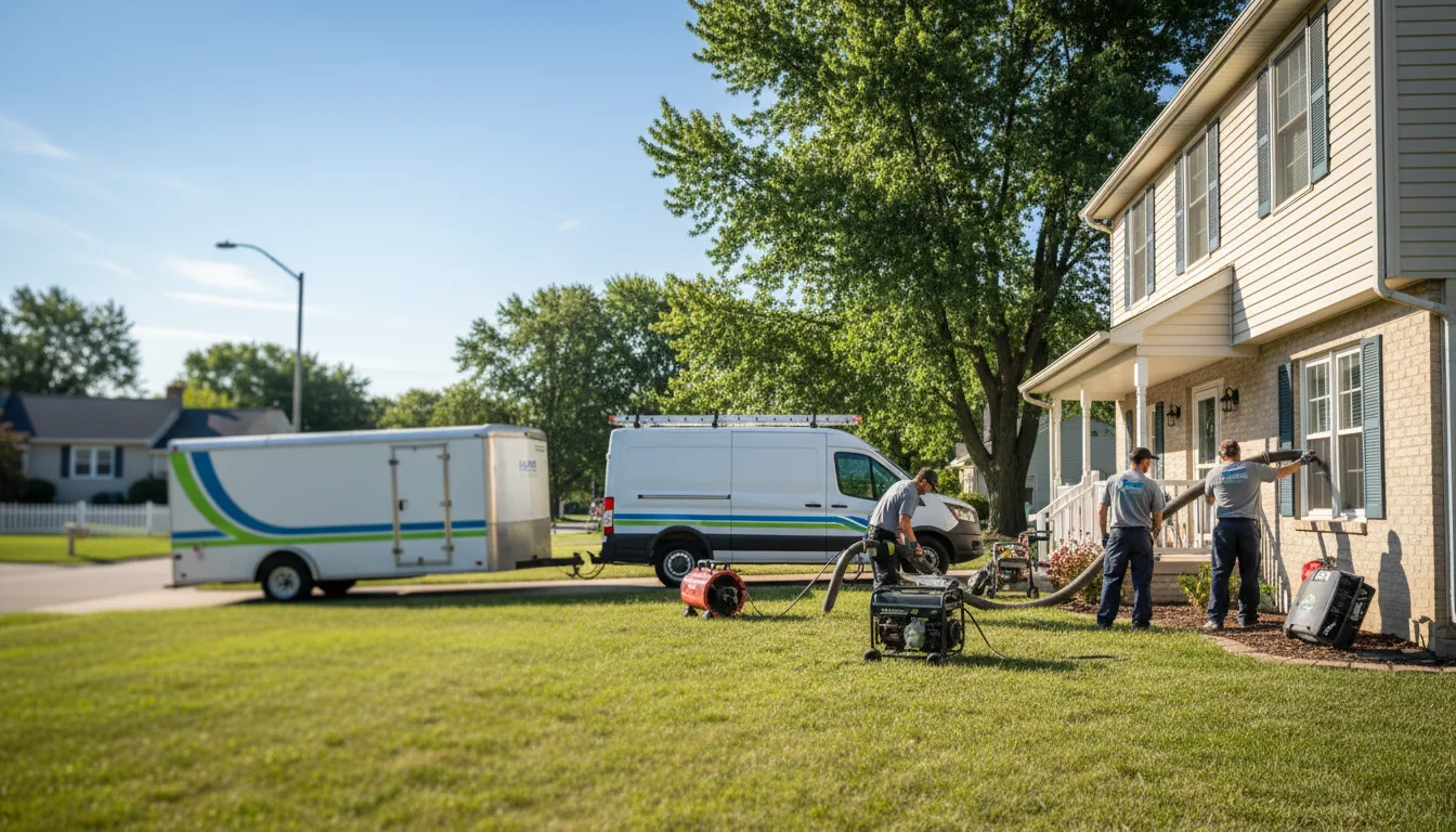 Flooded Basement Restoration And Cleanup With Repair in Vanndale, AR near me